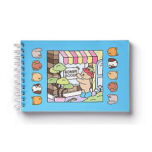 LIVRO DE COLORIR - BOBBIE GOODS - AZUL