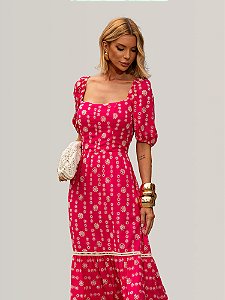 Vestido Laise Bordado