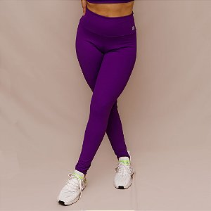 Legging Confort Treino Corrida - Ameixa