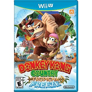 Donkey Kong Countrt: Tropical Freeze - Jogo em Mídia Física  - Wii U