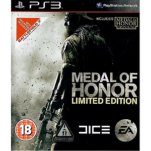 Medal of Honor (Edição Limitada) - Jogo em Mídia Física - PS3
