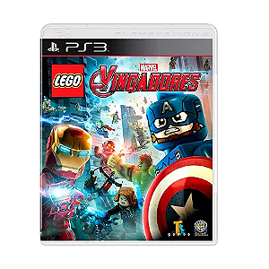 LEGO Marvel Vingadores - Jogo em Mídia Física - PS3