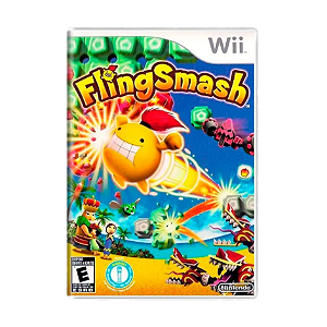 FlingSmash - Jogo em Mídia Física - Nintendo Wii