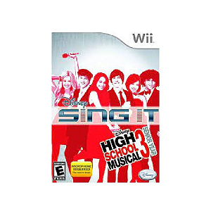 High School Musical 3: Senior Year Dance! - Jogo em Mídia Física - Nintendo Wii