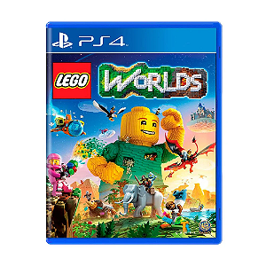 LEGO Worlds - Jogo em Mídia Física - PS4