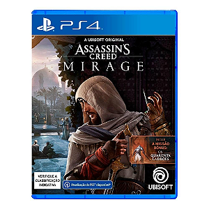 Assassin's Creed: Mirage - Jogo em Mídia Física - PS4