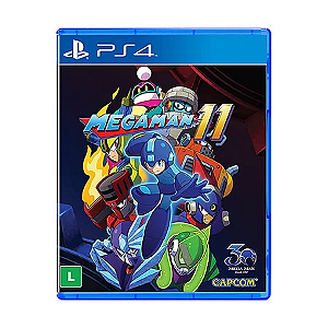 Megaman 11 - Jogo em Mídia Física - PS4