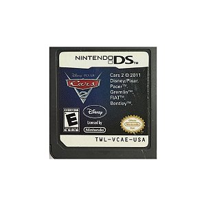 Cars 2 (SEM CAIXA) - Jogo em Mídia Física - Nintendo DS