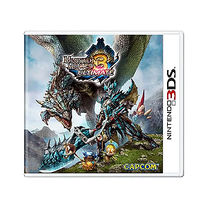 Monster Hunter 3 Ultimate - Jogo em Mídia Física - Nintendo 3DS