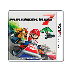 Mario Kart 7 - Jogo em Mídia Física - Nintendo 3DS