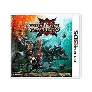 Monster Hunter Generations - Jogo em Mídia Física - Nintendo 3DS