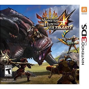 Monster Hunter 4 Ultimate - Jogo em Mídia Física - Nintendo 3DS