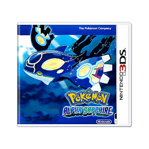 Pokémon: Alpha Sapphire - Jogo em Mídia Física - Nintendo 3DS