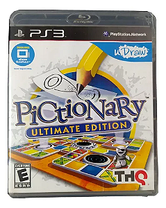 uDraw: Pictionary: Ultimate Edition - Jogo em Mídia Física - PS3