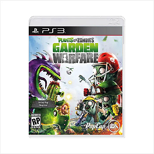 Plants vs Zombies: Garden Warfare - Jogo em Mídia Física - PS3