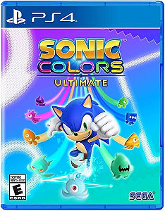 Sonic Colors Ultimate - Jogo em Mídia Física - PS4