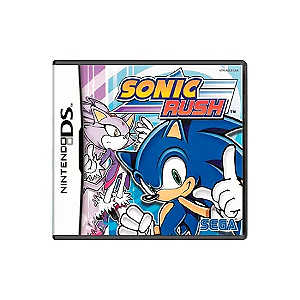 Sonic Rush - Jogo em Mídia Física - Nintendo DS