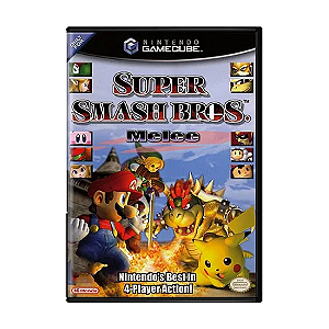 Super Smash Bros Melee - Jogo em Mídia Física - Nintendo GameCube