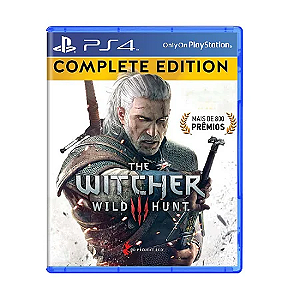 The Witcher 3: Wild Hunt (Edição Completa) - Jogo em Mídia Física - PS4