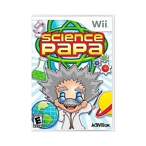 Science Papa - Jogo em Mídia Física - Nintendo Wii