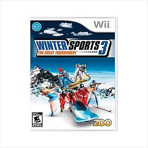 Winter Sports 3: The Great Tournament - Jogo em Mídia Física - Nintendo Wii