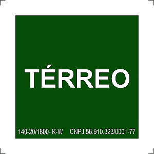 Placa rota de fuga Térreo S17-                           Dúvidas Chamar no WhatsApp