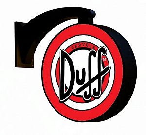 Luminoso Dupla Face Duff