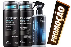 Truss Infusion Shampoo e Condicionador 300ml + Uso Obrigatório 260ml