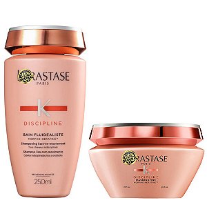 L'oréal Discipline Shampoo 250ml E Máscara 200g (Anti Frizz)