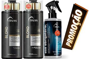 Truss Blond Shampoo e Condicionador 300ml + Uso Obrigatório