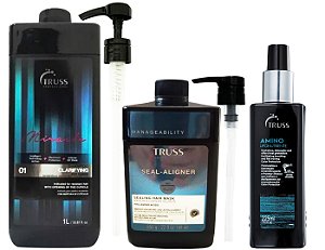 Truss Clarifying Shampoo Antirresíduo + Seal-Aligner + Amino
