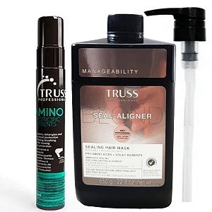Truss Seal-Aligner Selagem Blond 650ml + Mini Amino 30ml