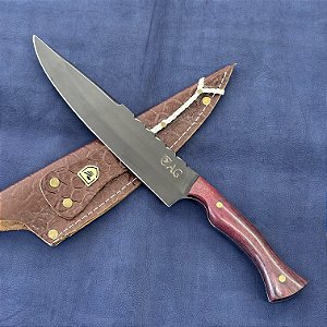 Faca Campeira 8" - Carbono 1075 - Cabo Tradicional