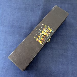 Caixa Personalizada "Bebidas" - Madeira