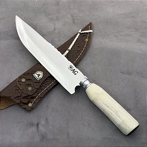 Faca Churrasco 8" - Inox 420c - Cabo Tradicional