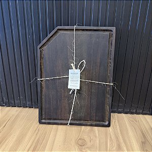 Tábua de Corte Rústica - Madeira Canela Imbuia