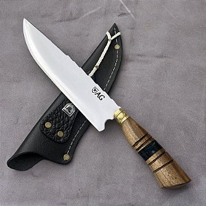 Faca Churrasco 8" - Inox 420c - Cabo Tradicional