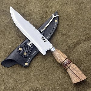 Faca Churrasco 8" - Inox 420c - Cabo Tradicional