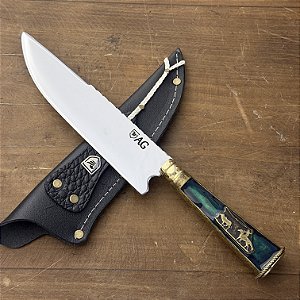 Faca Churrasco 8" - Inox 420c - Cabo Exclusivo