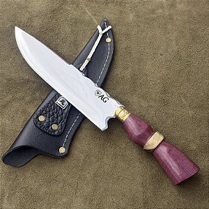 Faca Churrasco 8" - Inox 420c - Cabo Tradicional