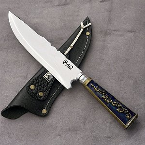 Faca Churrasco 8" - Inox 420c - Cabo Exclusivo