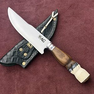 Faca Churrasco 6" - Inox 420c - Cabo Tradicional