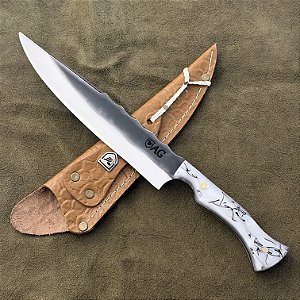 Faca Campeira 8" - Inox 420c - Cabo Tradicional