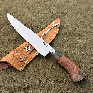 Faca Churrasco 8" - Inox 420c - Cabo Tradicional