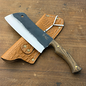 Cutelo 6" - Carbono 1075 - Cabo Tradicional