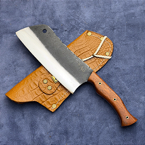 Cutelo 6" - Carbono 1070 - Cabo Tradicional