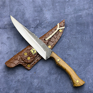 Faca Campeira 6" - Carbono 1070 - Cabo Tradicional