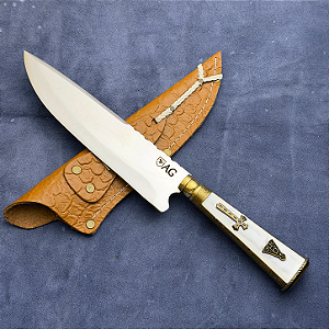 Faca Churrasco 8" - Inox 420c - Cabo Exclusivo