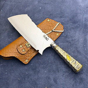 Cutelo 6" - Aço Cirúrgico 420c - Cabo Premium
