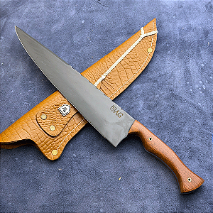 Faca Chef 10" - Carbono 1075 - Cabo Tradicional